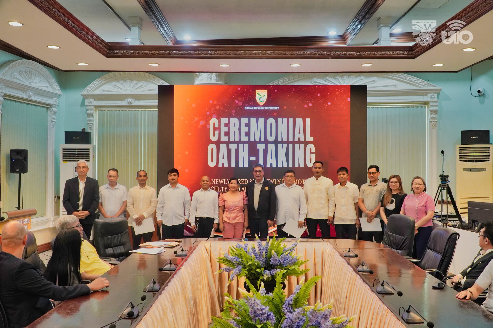 OIC PRESIDENT IBAÑEZ ADMINISTERS OATH TO 89 NEWLY HIRED AND PROMOTED CSU EMPLOYEES photo 27